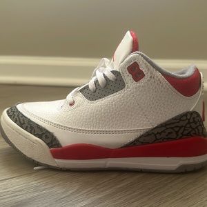 Jordan 3 Retro Size 13.5C. Worn ONCE. Clean amazing shape! model DM0966 160